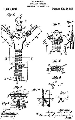 Sundback's original patent